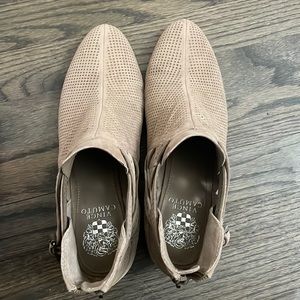 Pranika Suede Ankle Booties by Vince Camuto